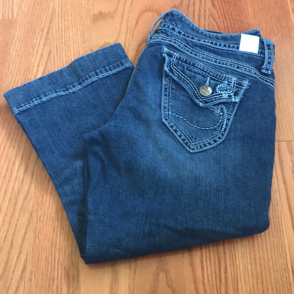 Maurice’s cropped jeans
